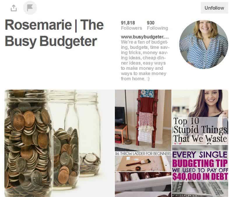 Rosemarie Groner of The Busy Budgeter 