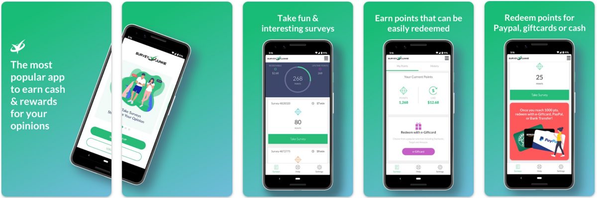 survey junkie app