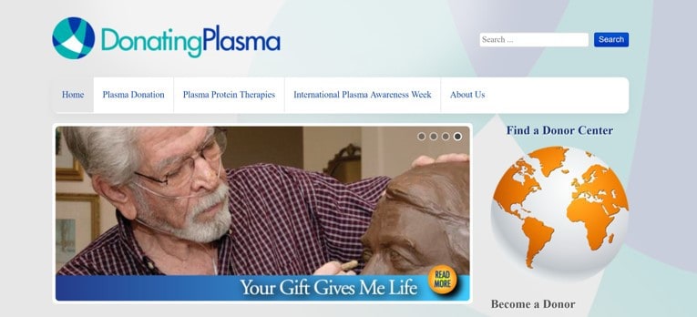 donatingplasma homepage