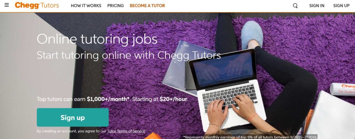 Chegg screenshot