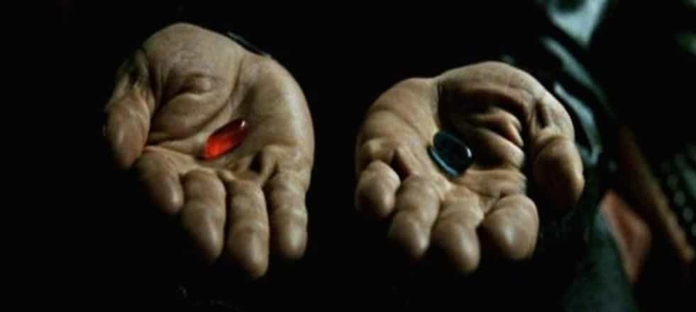 red pill blue pill