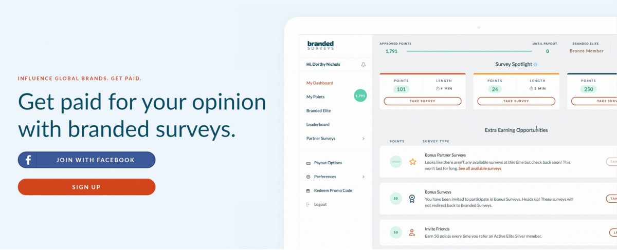 branded surveys - ведущая компания по исследованию рынка, предлагающая платные онлайн-опросы