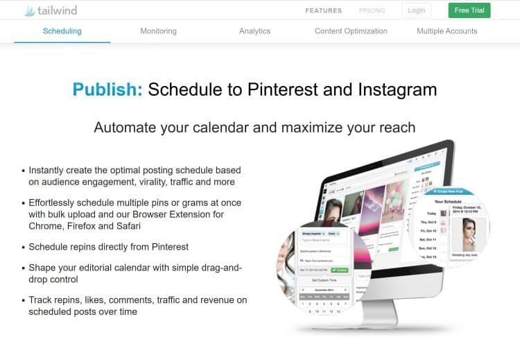 use tailwind to set your Instagram schedule