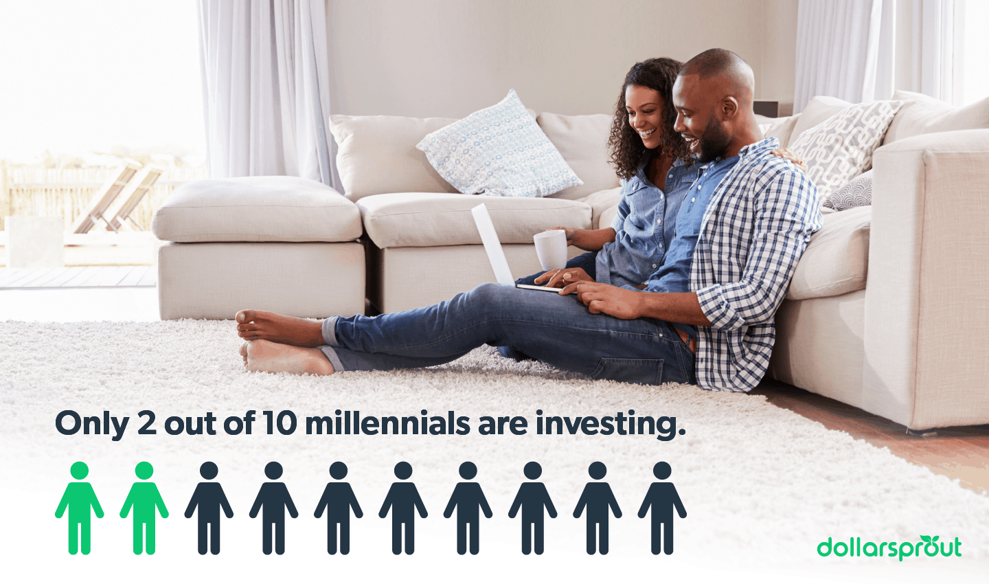 Only 2 out of 10 millennials are investing