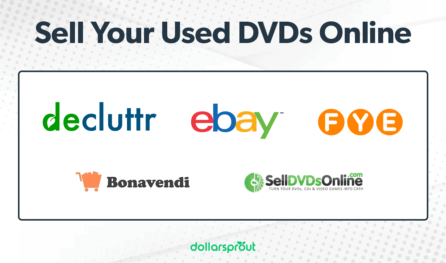 Sell Your Used DVDs Online