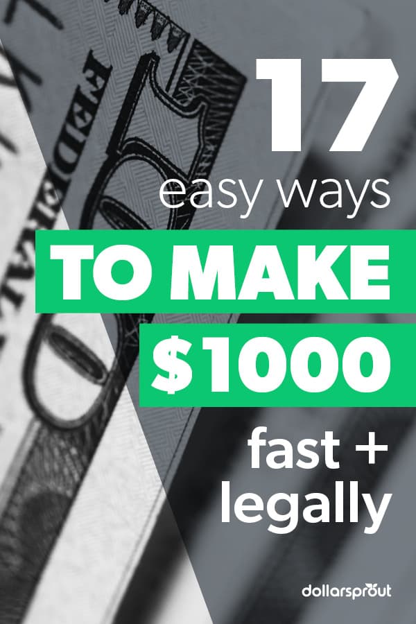 good legal ways to make extra money