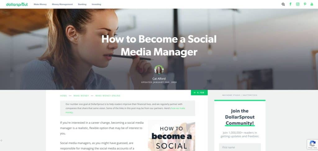 how to become a social media manager guide