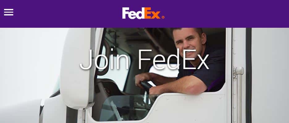 Fedex screenshot
