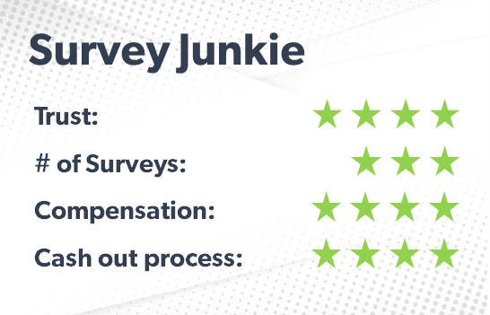 Survey Junkie rating