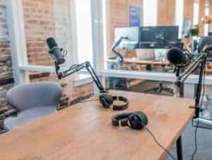 example podcast studio