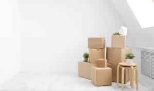 rented storage space in attic