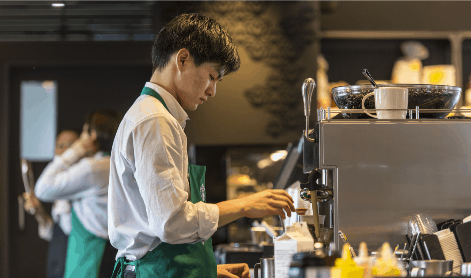 Starbucks barista