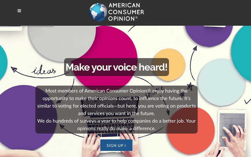 American Consumer Opinion Homepage