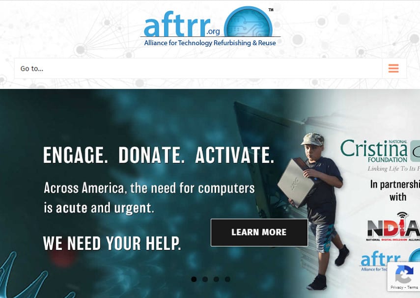 Alliance for Technology Refurbishing and Reuse homepage