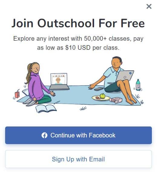 Join Outschool for free