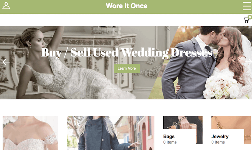 sell your used wedding dress