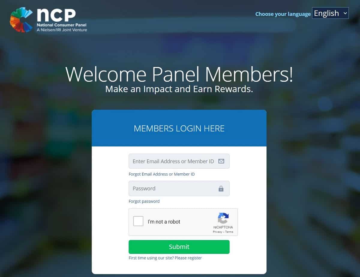 NCP screenshot