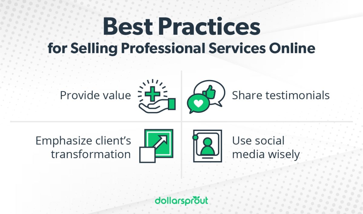 How to Sell Your Services Online Like a Pro - DollarSprout