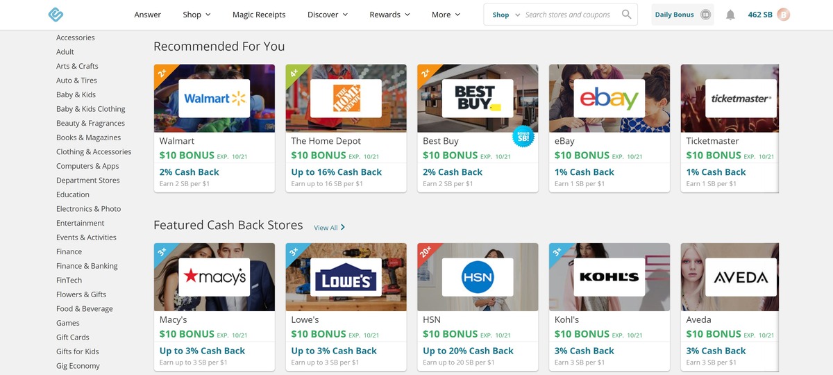 swagbucks shop