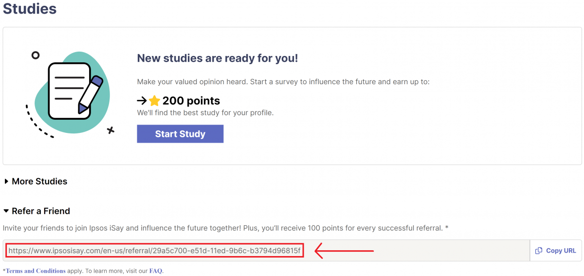 ipsos isay referral link