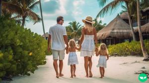 A stress free family vacation in the tropics (one of the goals that you can use sinking funds to achieve).