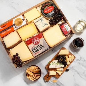 gourmet cheese tasting box