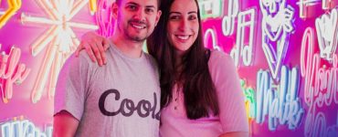 Jess and Jake Munday, co-founders of Custom Neon.