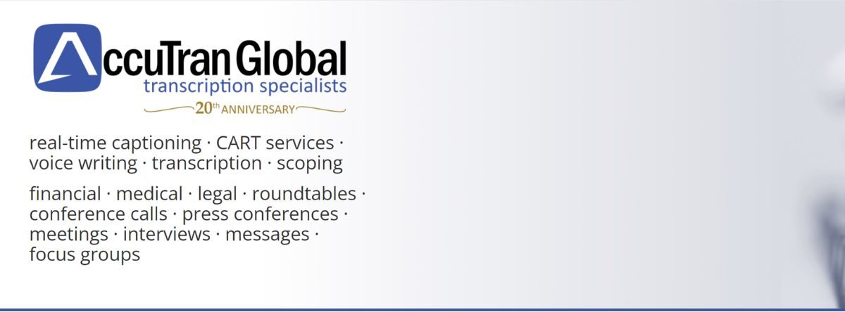 accutran global transcription work