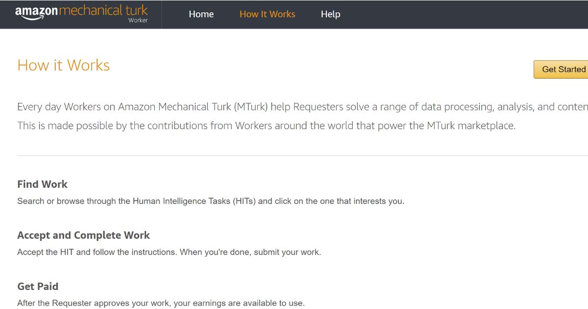 Become an Amazon Mechanical Turk Worker