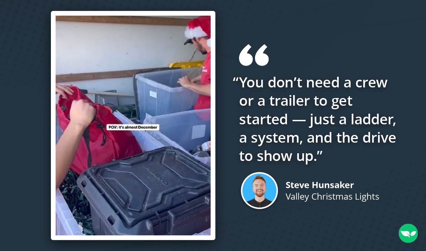 Steve's team prepares to install the lights and gear in a compartment labeled - part of the system that helped to make operations in the year two effective.