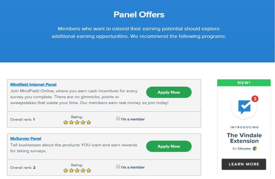 vindale-research-review-panels